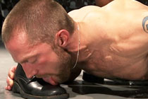 Adam Herst Licks Leather and Cock on Raunch Today